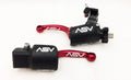 ASV F3 Shorty Front Brake Clutch Perch Levers for Honda CRF 450R 450X (2002–2023)