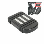 CNC Brake Pedal Pad Cover for Harley Dyna/Touring/Softail (2012–2016, 1986–2017)