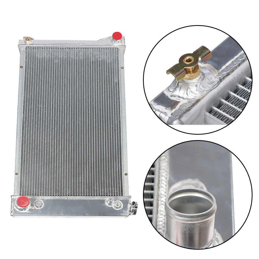 3 Row Aluminum Radiator for Chevy GMC C10 C20 C30 K10 K20 (1967–1972)