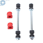 Set of 4 Front Suspension Stabilizer Links & Bar Bushing Kit for Mazda B2500 (1998–2001)