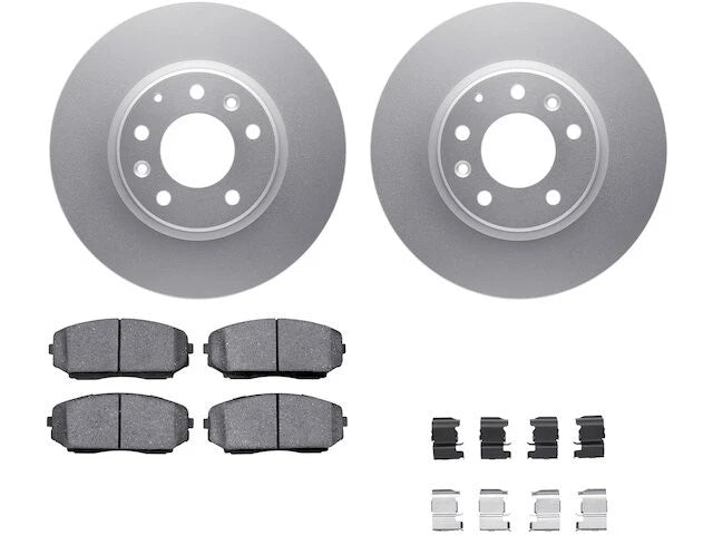 Front Brake Pad and Rotor Kit for Mazda CX-7 (2007–2012) WW488WQ