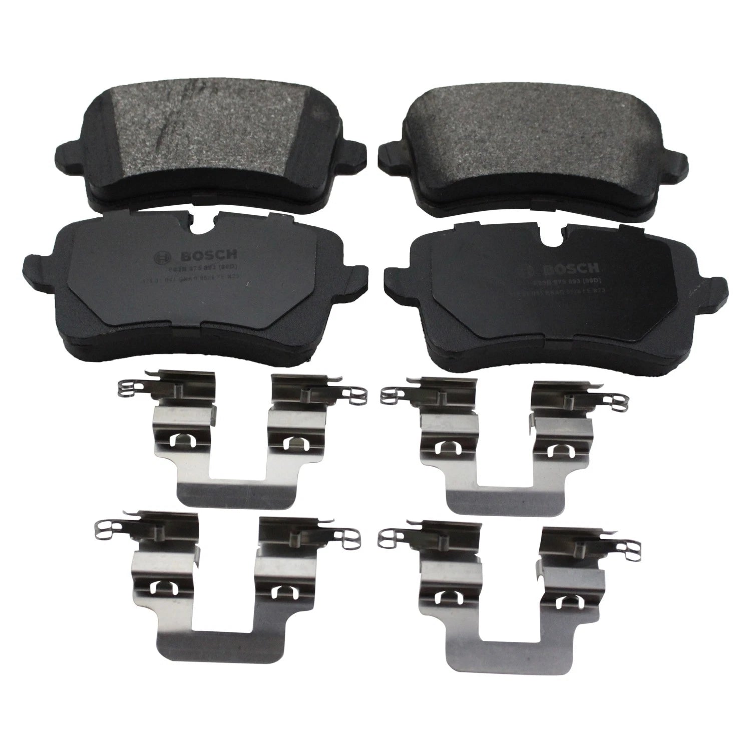 DuraGo Rear Rotors & Bosch QuietCast Pads Kit for Audi A6 Quattro