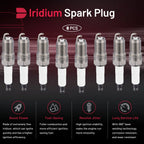 8PCS Iridium Spark Plugs for Buick Skylark (1995–1998) 97287