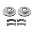 ACDelco Silver Front Brake Kit for DeVille Yukon (325mm, Disc Rotors, Ceramic Pads)