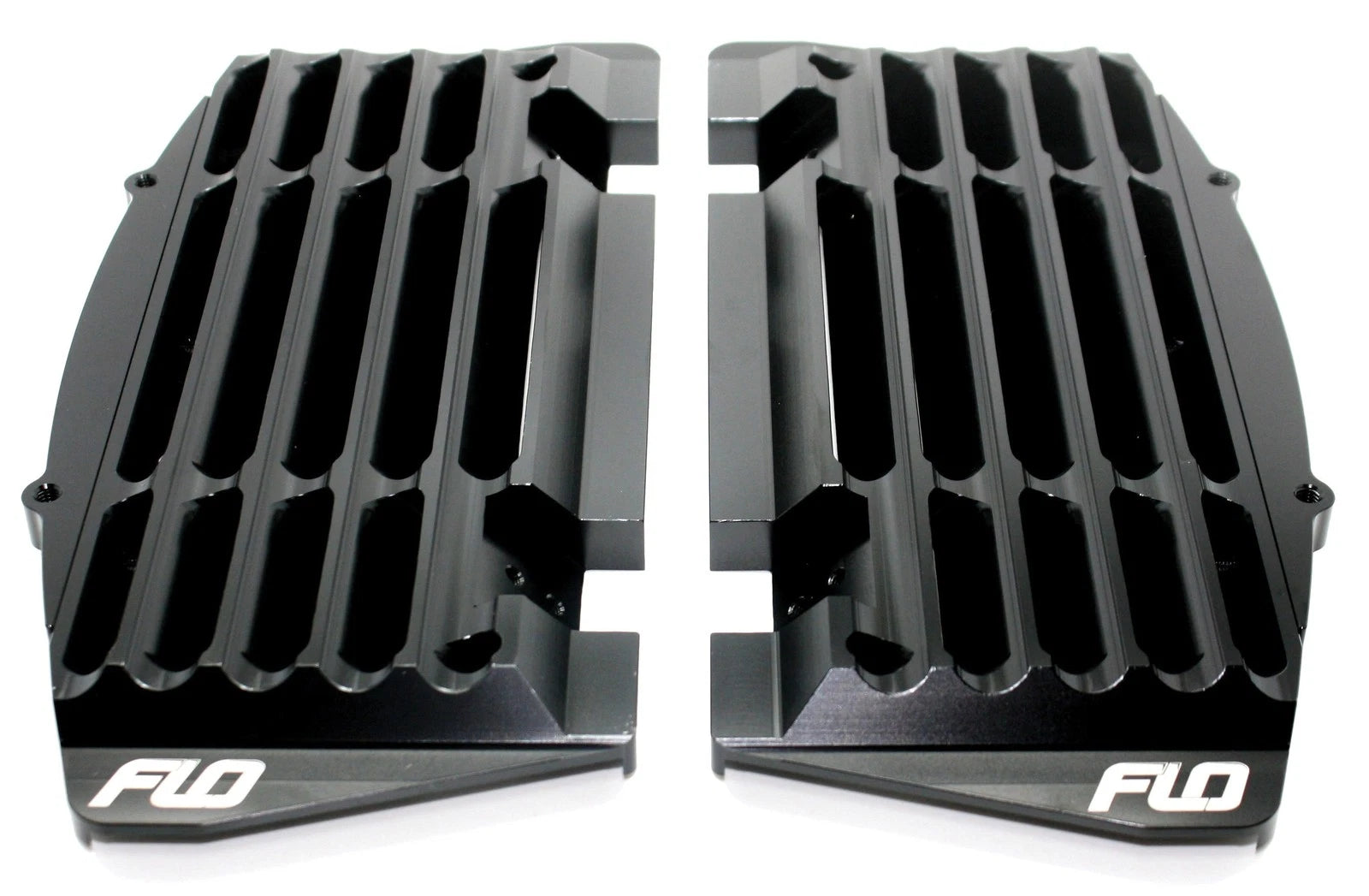 High Flow Radiator Braces for - Black