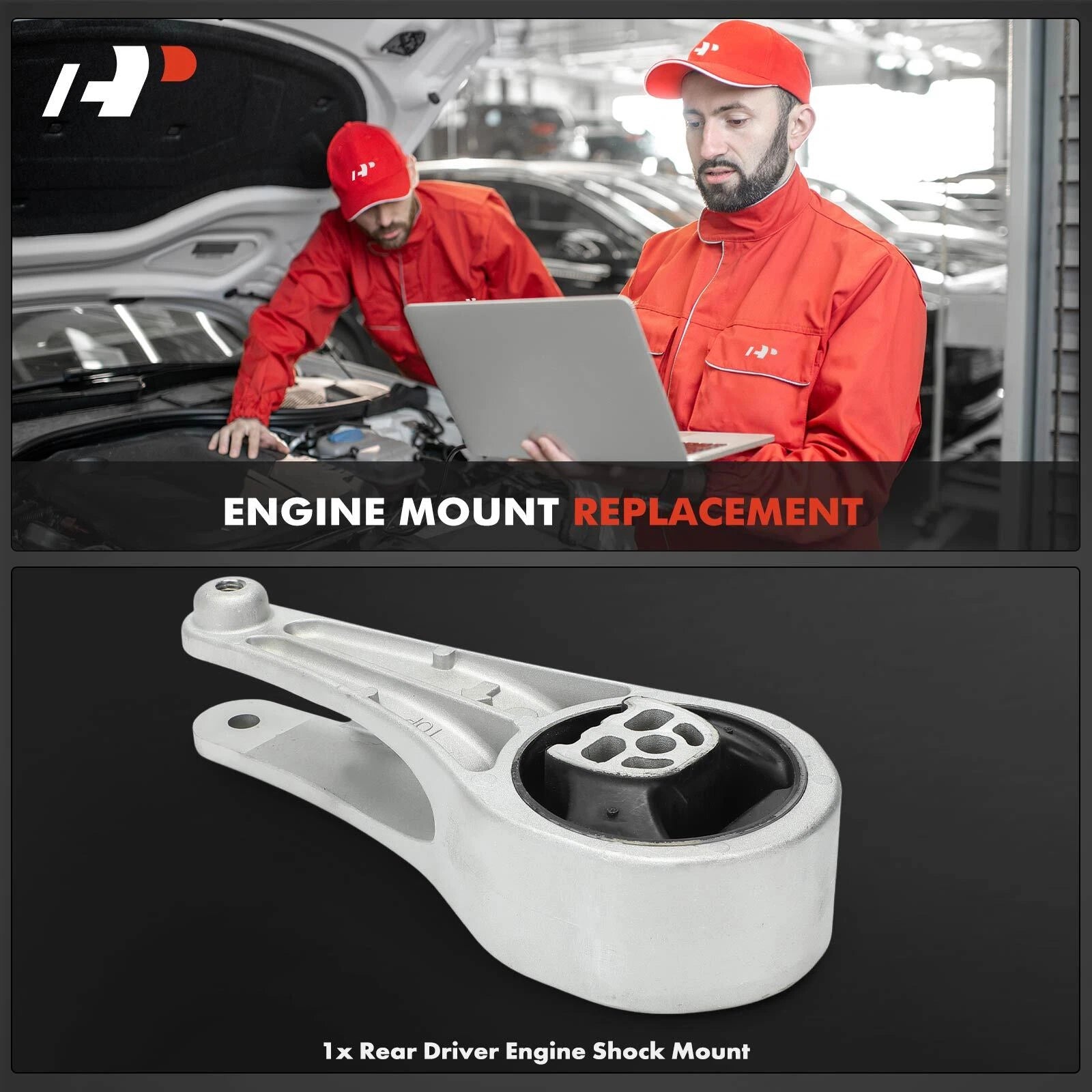 Rear Left Engine Shock Mount for Chevy Equinox, GMC Terrain (2018-2023)