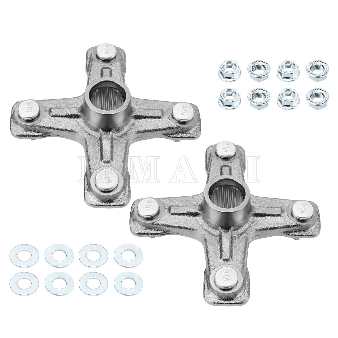 2pcs Rear Axle Wheel Hub for Yamaha YFZ450 YFM250 YFZ350 YFM350 YFM660R YFM700 (2004–2023)