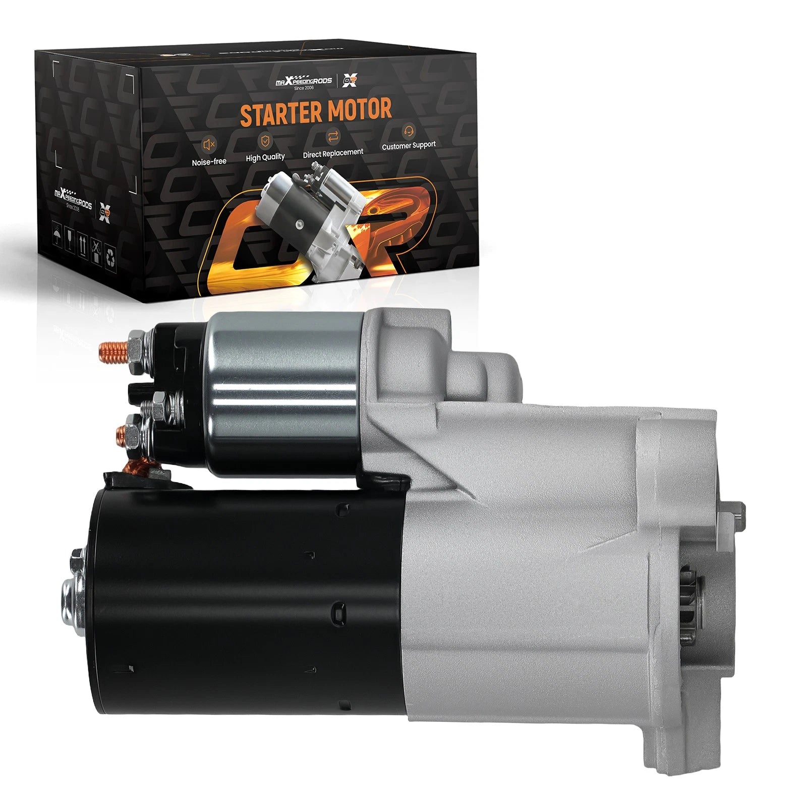 Starter Motor for Land Rover LR2 (2008–2012) 1.1KW 12V