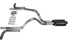 2.5" Dual Exhaust Kit for Dodge Dakota (1997–2005) - 2 Chamber Muffler, Side Exit
