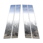 Diamond Grade 4pc Stainless Steel Pillar Post Covers for 2007-2015 Infiniti Q40