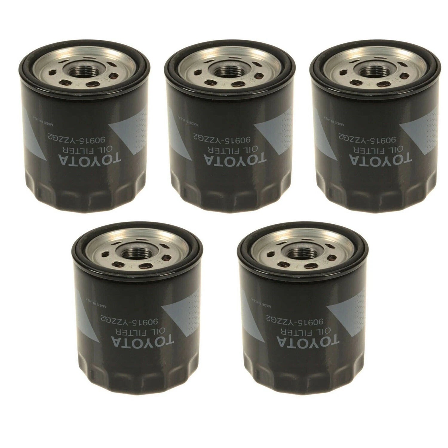 Set of 5 Oil Filters for Toyota Lexus (OEM)