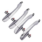 Set of 4 Chrome Exterior Door Handles for Chrysler 300 300C (2005–2010)