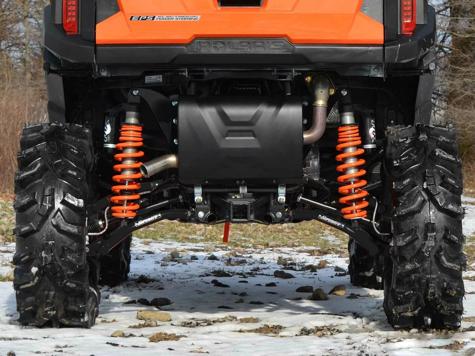 High Clearance Rear A-Arms for Polaris General / 4 (2016+) - Black