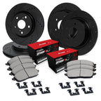 Set of 4 Brake Disc and Pad Kits for Genesis G70