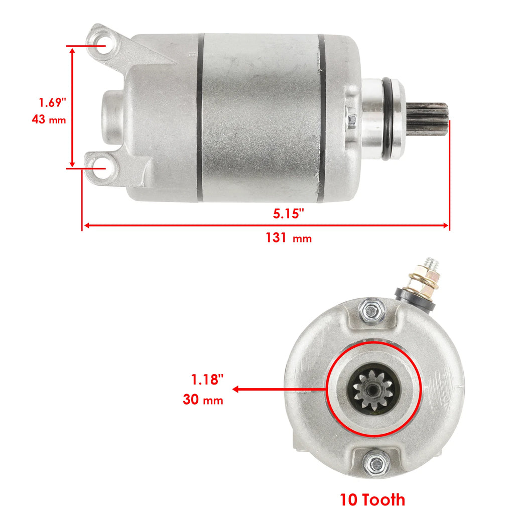 Starter and Clutch Gear Set for Honda TRX450ER (2006-2014)