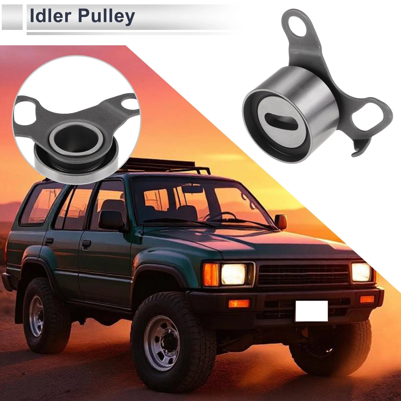 Drive Belt Idler Pulley for Toyota 4Runner (1989–1995) No. 1350554021
