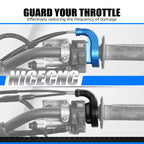 CNC Throttle Tube Housing Guard for Suzuki DRZ400 DRZ400E S SM (2000–2024)