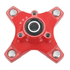 Front Wheel Hub Red for Honda Sportrax 400 TRX400EX (2002–2008) TRX400X (2009, 2012–2014)