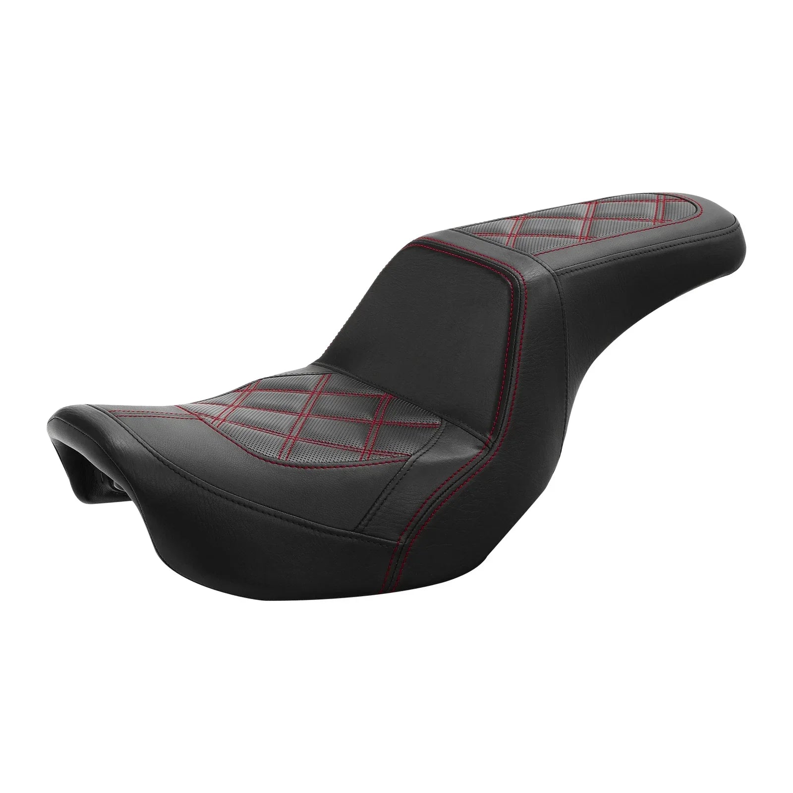 Driver Two-Up Seat for Harley Street Bob FXDB Super Glide (2006-2017)