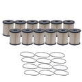 Set of 12 Engine Oil Filters for Dodge Ford Hino Peterbilt Thomas L6