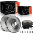 Front Disc Brake Rotor & Ceramic Pad Set for Subaru Outback (2002–2005)