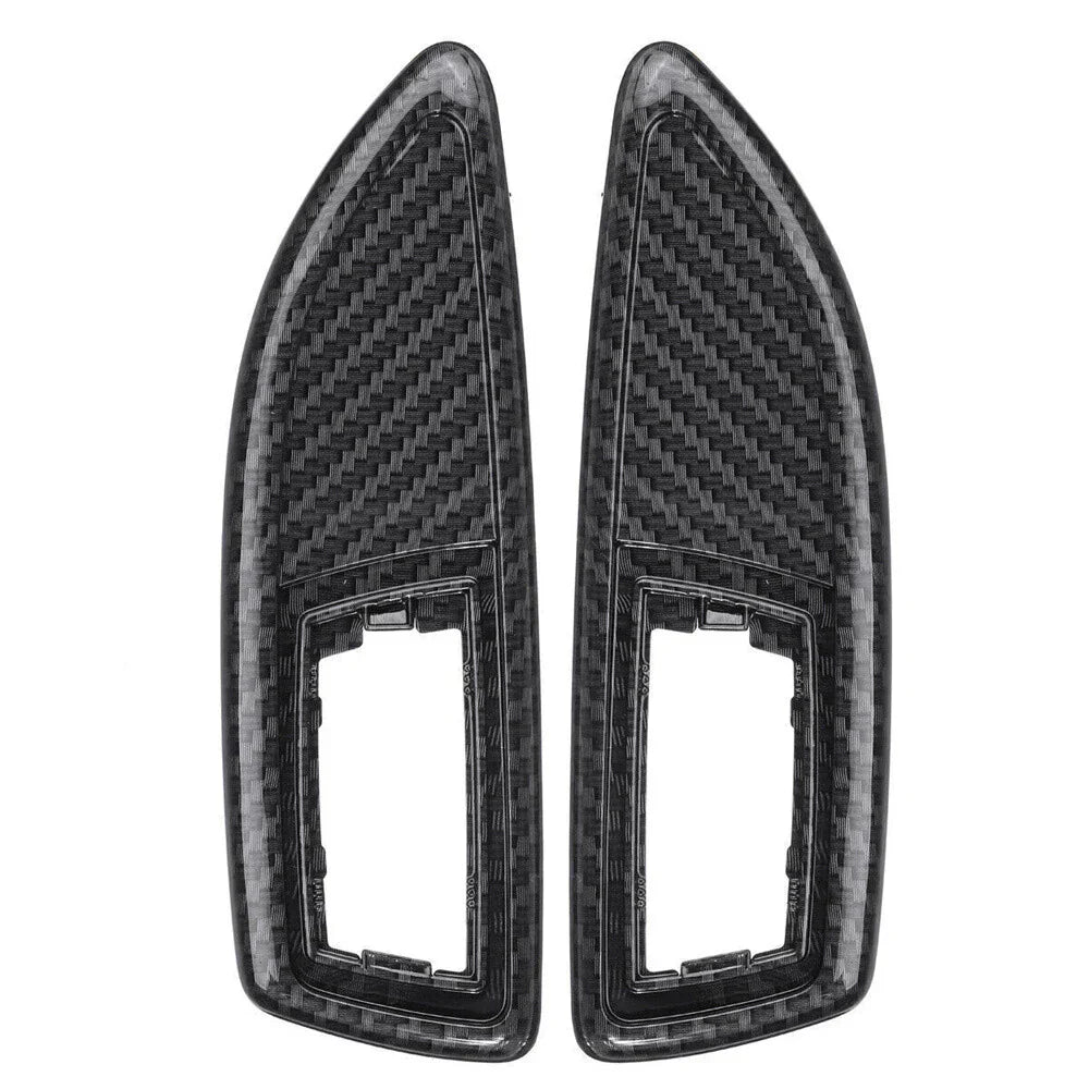 Carbon Fibre Effect Side Repeater Indicator Surrounds for Vauxhall Corsa, Astra (2006-2014)