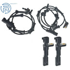 Set of 4 ABS Wheel Speed Sensors for Jeep Wrangler (2010–2017)