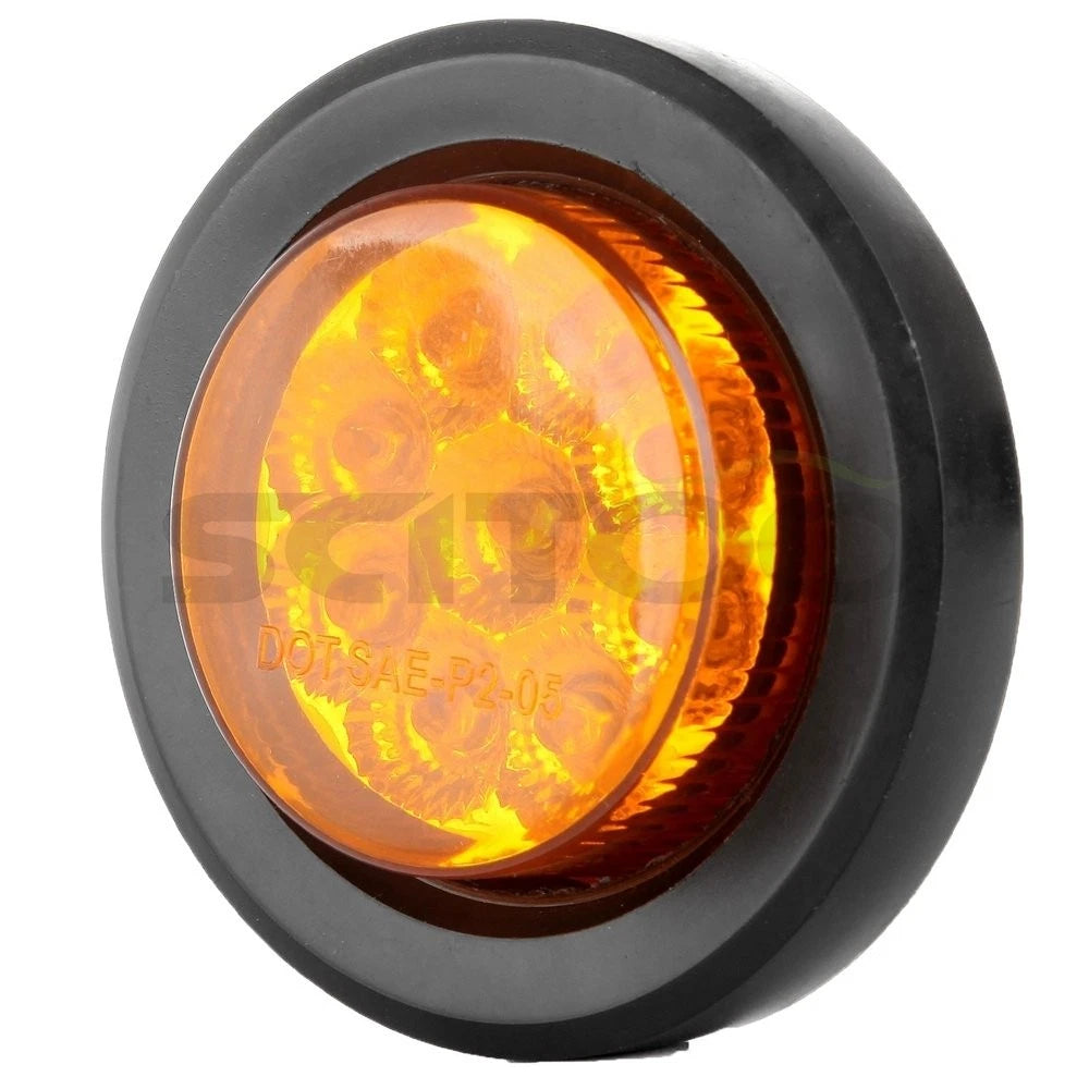 Set of 4 Amber Side Markers for Freightliner Classic (2003–2009)