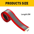 Carbon Fiber Door Sill Plate Scuff Cover for Make Model