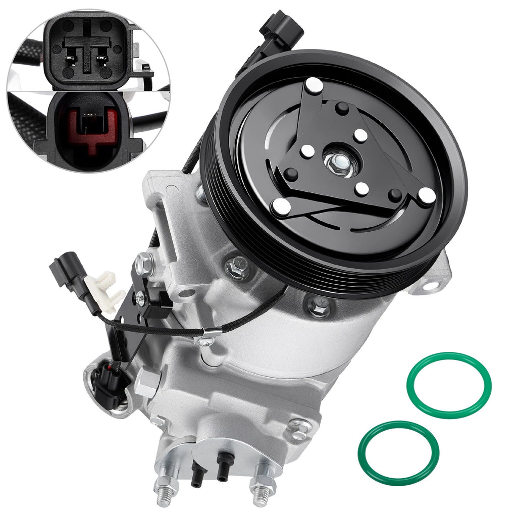 AC Compressor with Clutch for Ford Mustang/Falcon (1968–1971)
