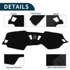 Dashboard Dash Cover Mat for BMW 4 Series Sun Protector Pad Black