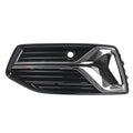 1x Left Front Fog Light Grille Cover Chrome Trim for Audi A6 S6 (2019–2023)