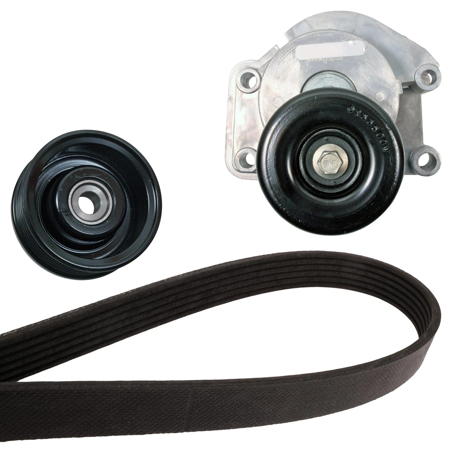 Drive Belt Idler Pulley Tensioner Kit for GX470 LS430 LX470 (2003–2009)