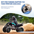 Rear Swing Arm Shaft Bearing Seal Bushing Kit for Yamaha Raptor 700 700R (2006–2024)
