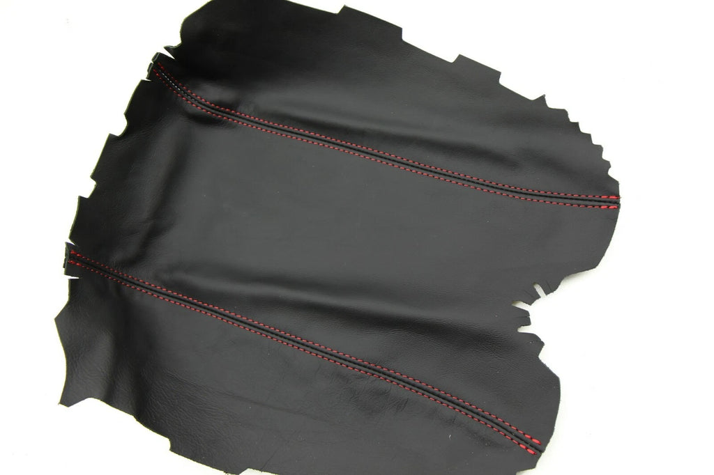 Center Console Armrest Cover for Infiniti G37 (2010–2014) Red Stitch