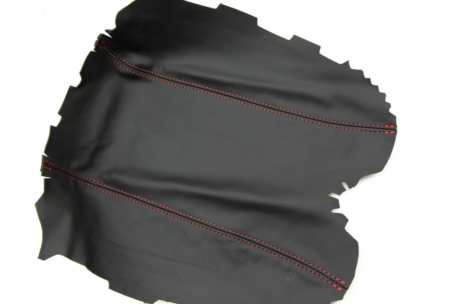 Center Console Armrest Cover for Infiniti G37 (2010–2014) Red Stitch