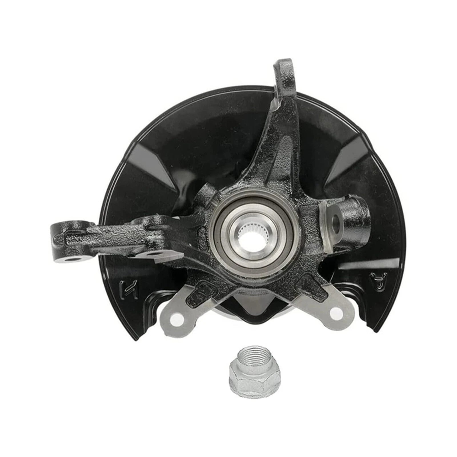 Front Right Steering Knuckle & Wheel Hub Bearing Assembly for Honda Civic 