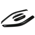 Set of 4 Smoke Tint Window Visors for Colorado/Canyon (2004–2011)
