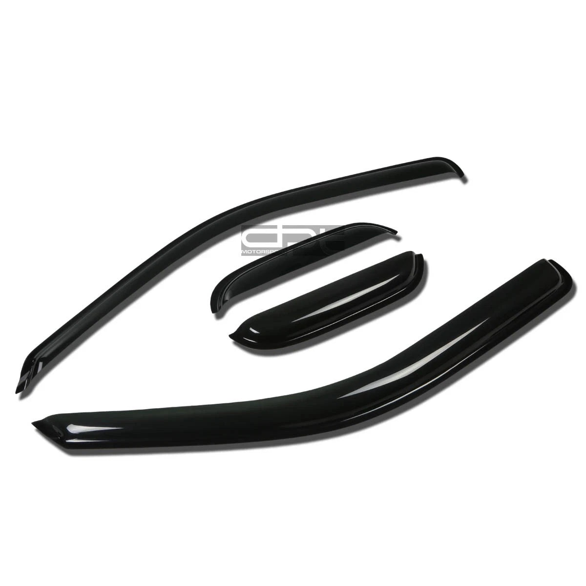 Set of 4 Smoke Tint Window Visors for Colorado/Canyon (2004–2011)