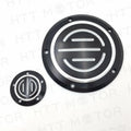 Black Derby Timer Cover for Harley Dyna Sportster XL 883 1200 (2004–2023)