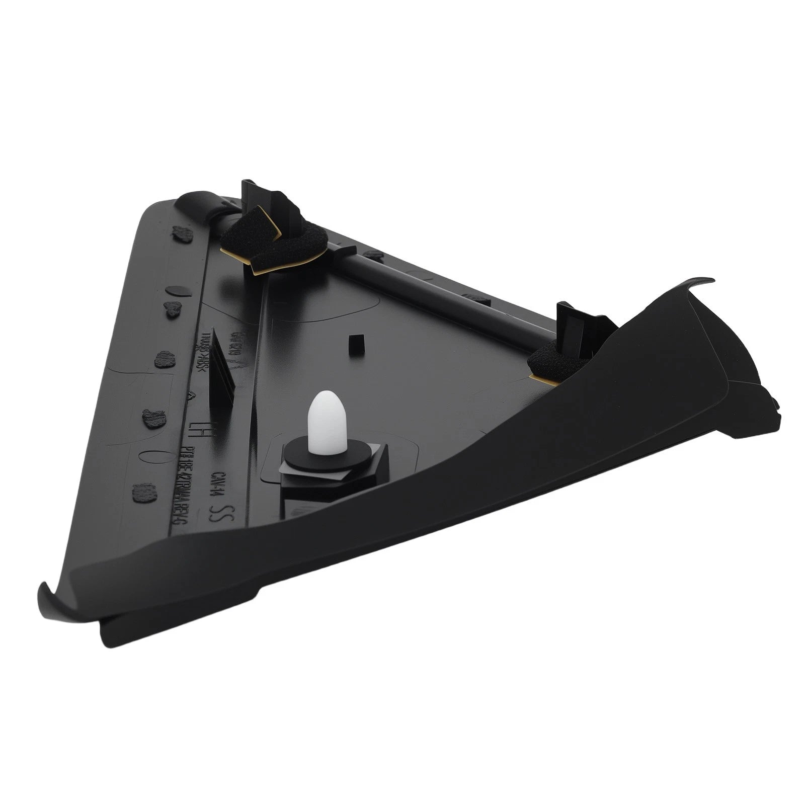 Left Mirror Flag Applique for Dodge Grand Caravan (2008–2020) Black