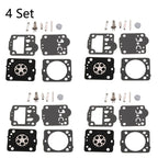 Set of 4 Carburetor Gasket Kit for Husqvarna 235 236 240 435 (2010–2020)