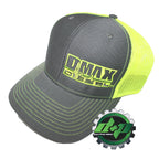 Duramax Diesel Trucker Hat Snapback Mesh Grey Yellow