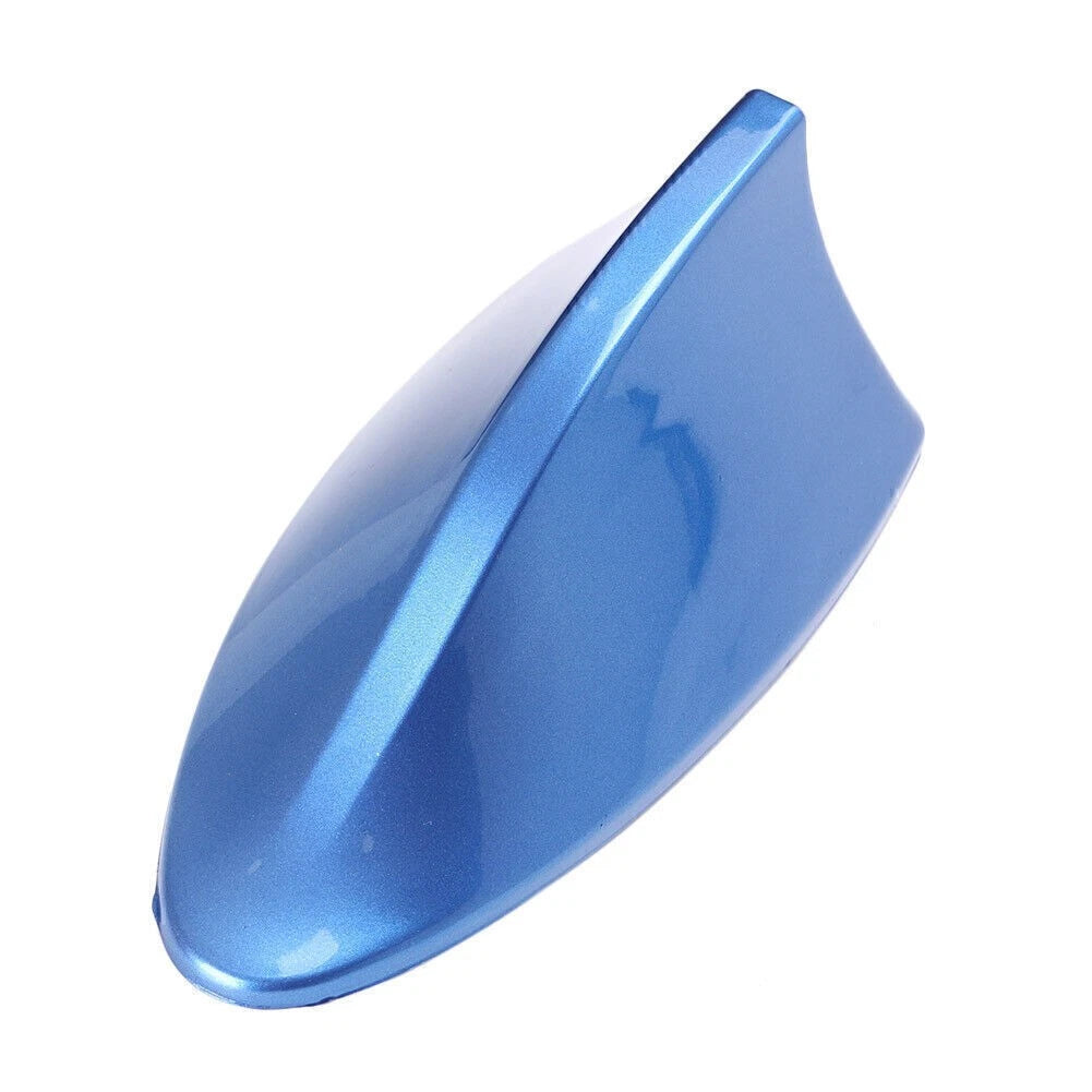 Shark Fin Roof Antenna for Universal Cars (FM/AM) - Blue