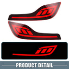 2 x Rear Bumper Reflector LED Brake Lights for Honda CR-V (2017-Present)