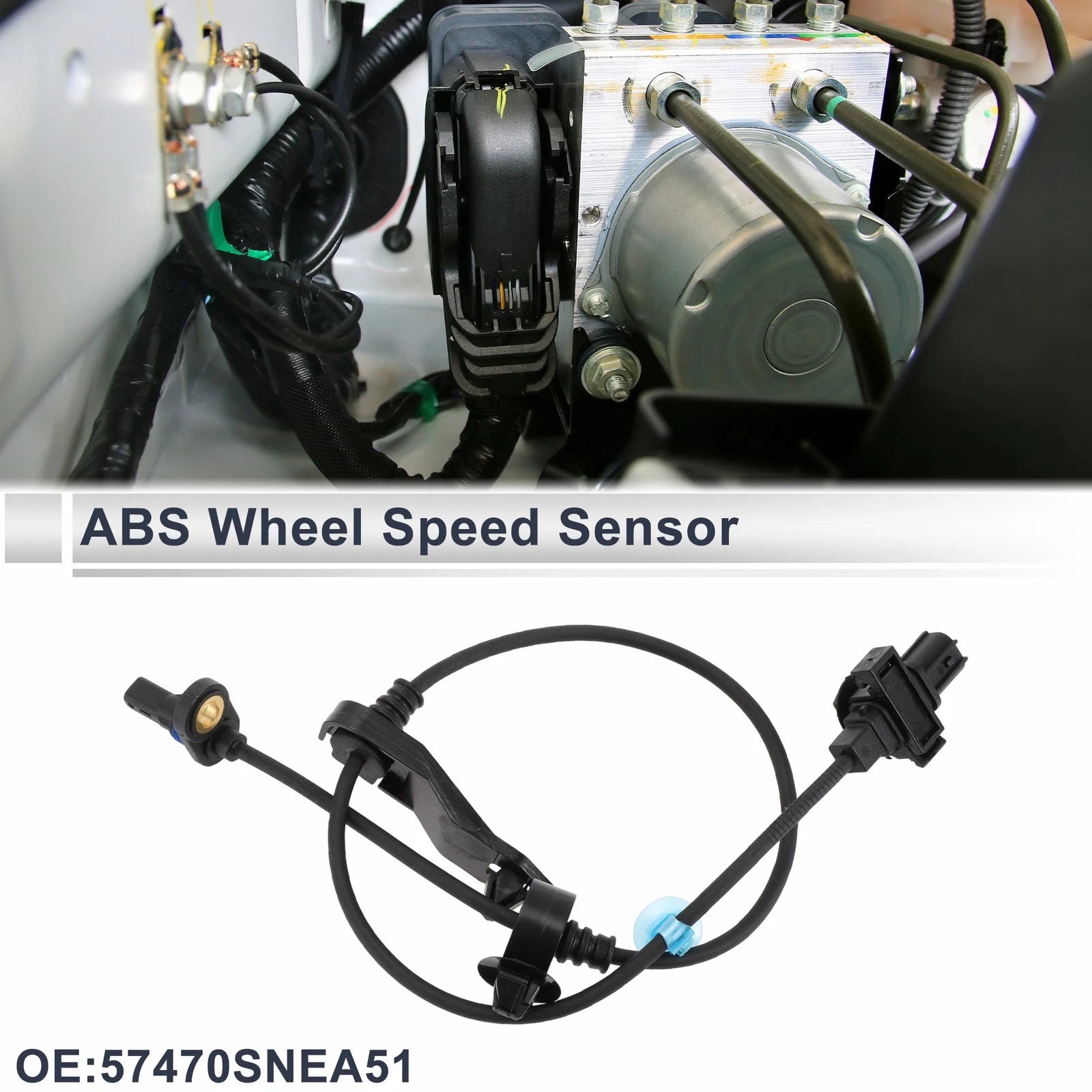 ABS Wheel Speed Sensor No. 57470SNEA51 for Honda Civic (2009–2011) Rear Right