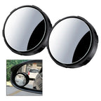 2 x NonFold Convex Circle Blind Spot Side Mirror