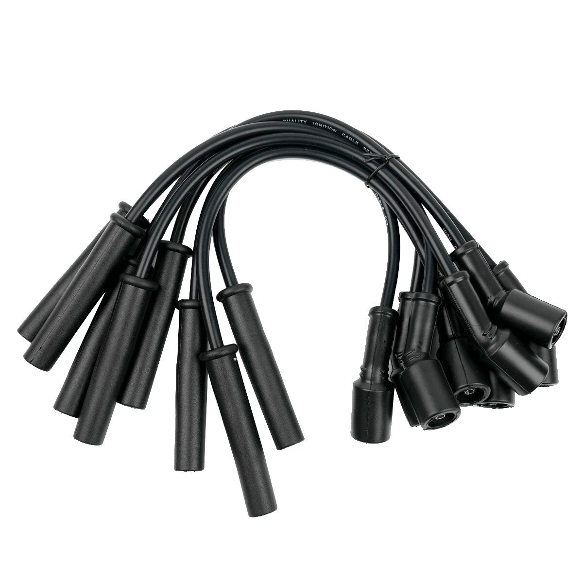8 Spark Plugs + 16 Wires for Dodge Ram 1500, Dakota, Jeep, Chrysler Aspen (2002–2009)