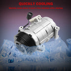 A/C Compressor & Clutch for GMC Acadia Buick Enclave (2007-2012)