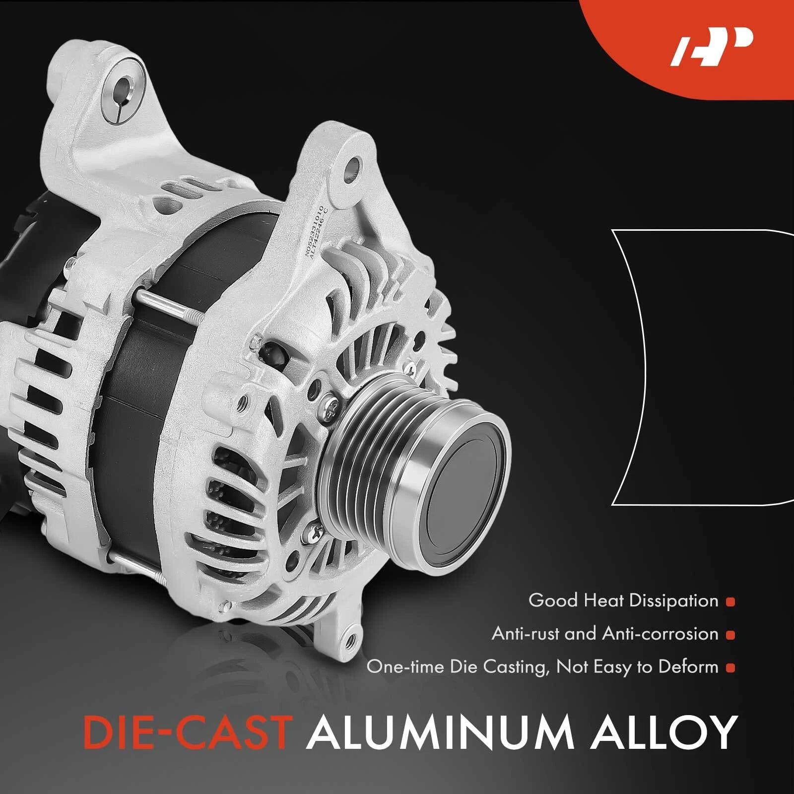 Alternator for Subaru Forester (2016–2018) 2.5L 150A 6-Groove 12V